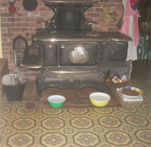 Stone & Brick Kitchens, Tile & Bamboo Floor