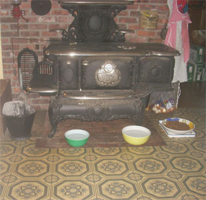 Stone & Brick Kitchens, Tile & Bamboo Floor