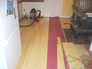 Stone & Brick Kitchens, Tile & Bamboo Floor