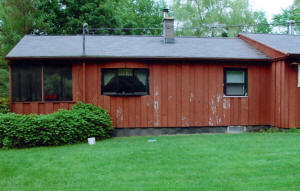 Stone & Brick Cedar Lumber siding